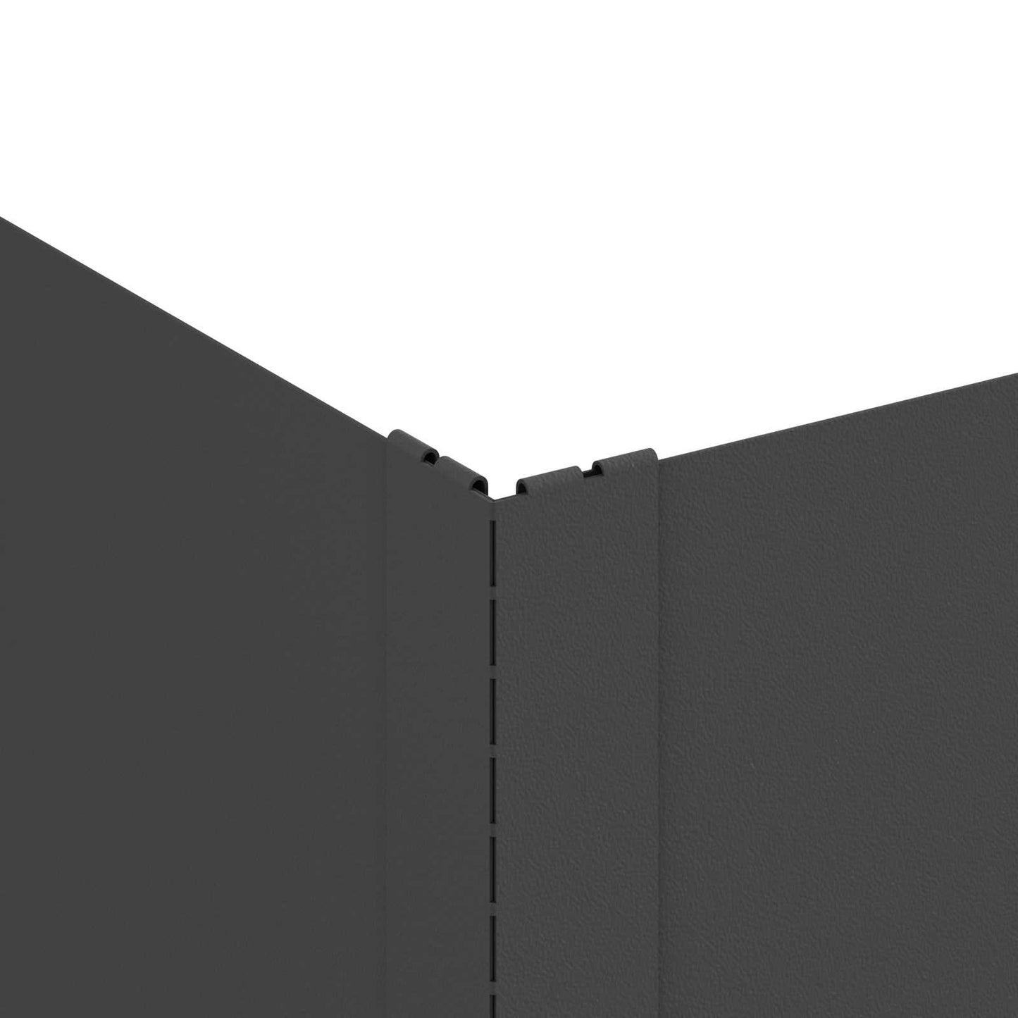 Gazonrand 100 x 60 x 20 cm Staal Zwart is nu te koop bij PeponiXL, paradijselijk wonen!