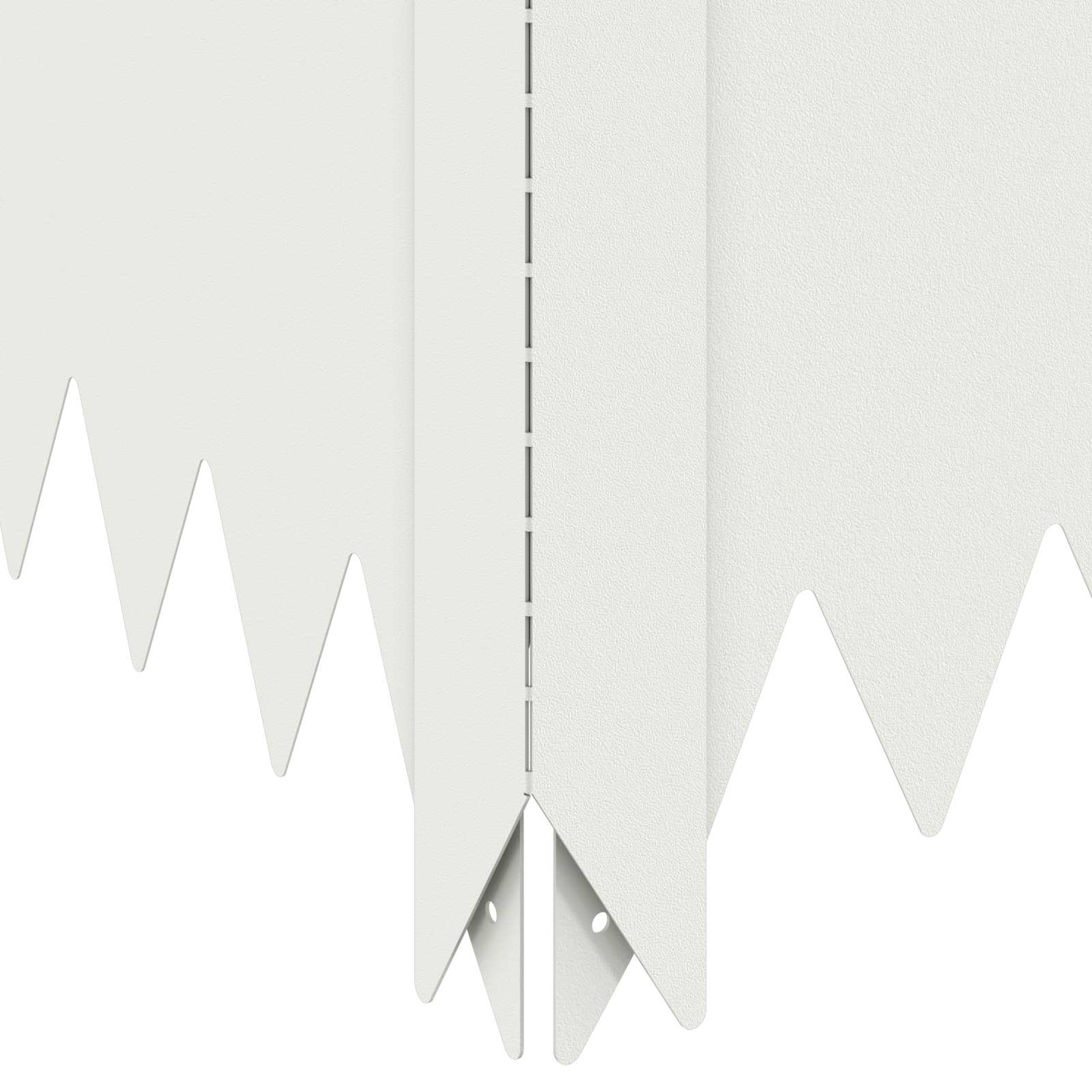 Gazonrand 4 st 100 x 60 x 20 cm Staal Wit is nu te koop bij PeponiXL, paradijselijk wonen!
