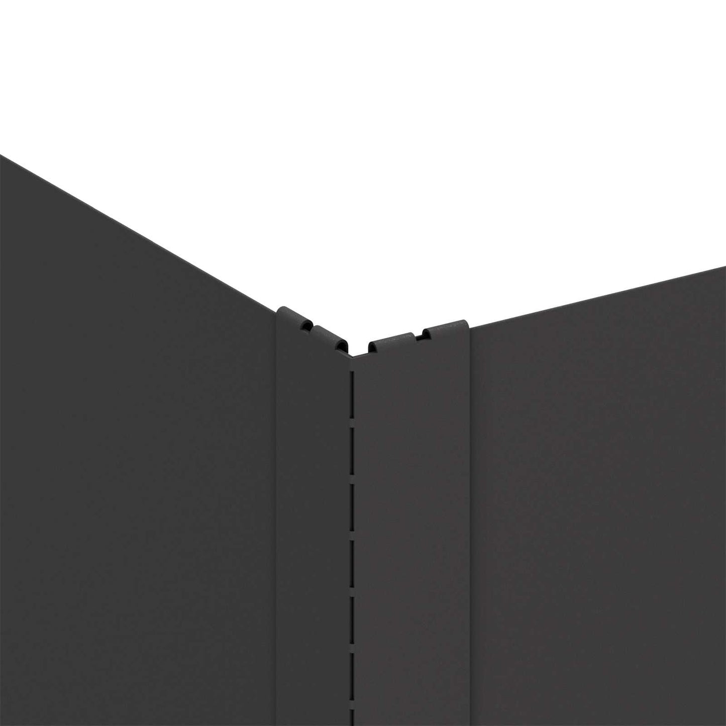 Gazonrand 100 x 60 x 35 cm Staal Zwart is nu te koop bij PeponiXL, paradijselijk wonen!