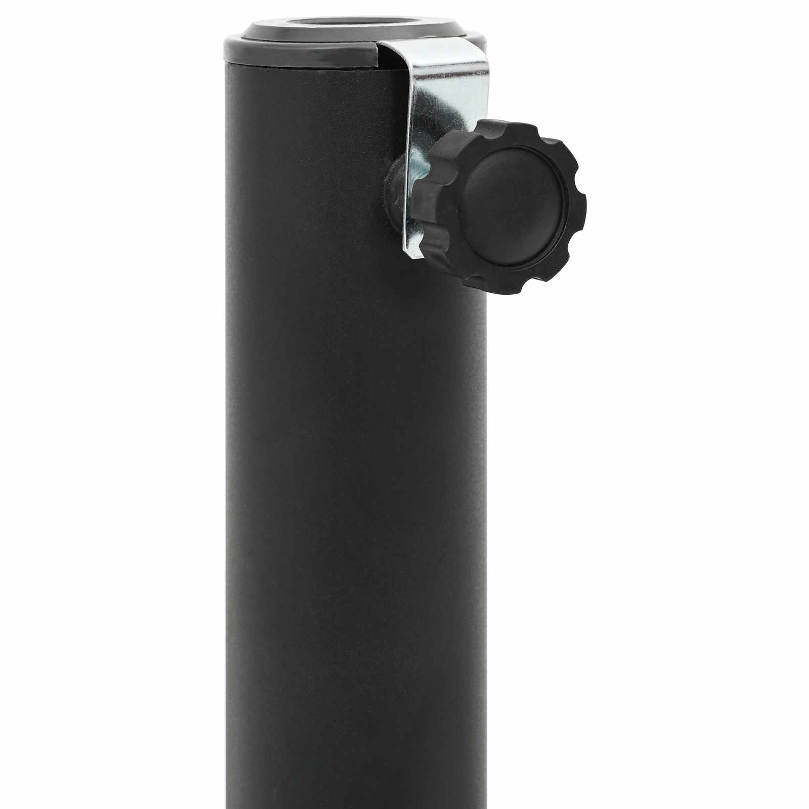 Parasolvoet voor 25–50 mm paal Zwart Gepoedercoat staal is nu te koop bij PeponiXL, paradijselijk wonen!