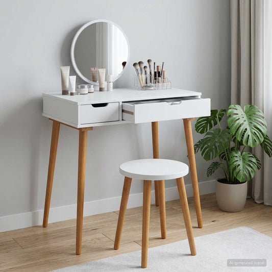 Plafondtafel FAUSKE Wit 76 x 50 x 78 cm is nu te koop bij PeponiXL, paradijselijk wonen!