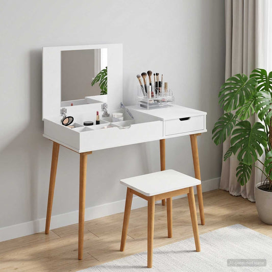 Plafondtafel FAUSKE Wit 100 x 50 x 78 cm is nu te koop bij PeponiXL, paradijselijk wonen!