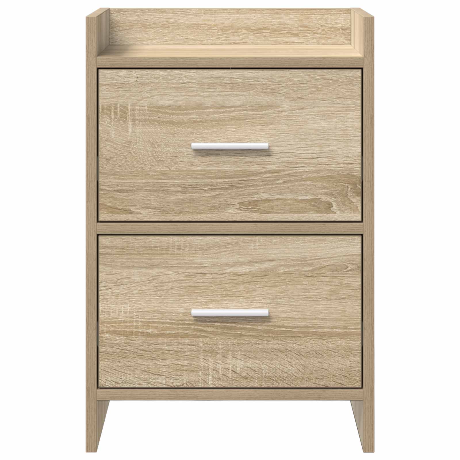 Nachtkastjes 2 pcs Sonoma Eiken 40 x 30 x 60 cm Bewerkt hout is nu te koop bij PeponiXL, paradijselijk wonen!