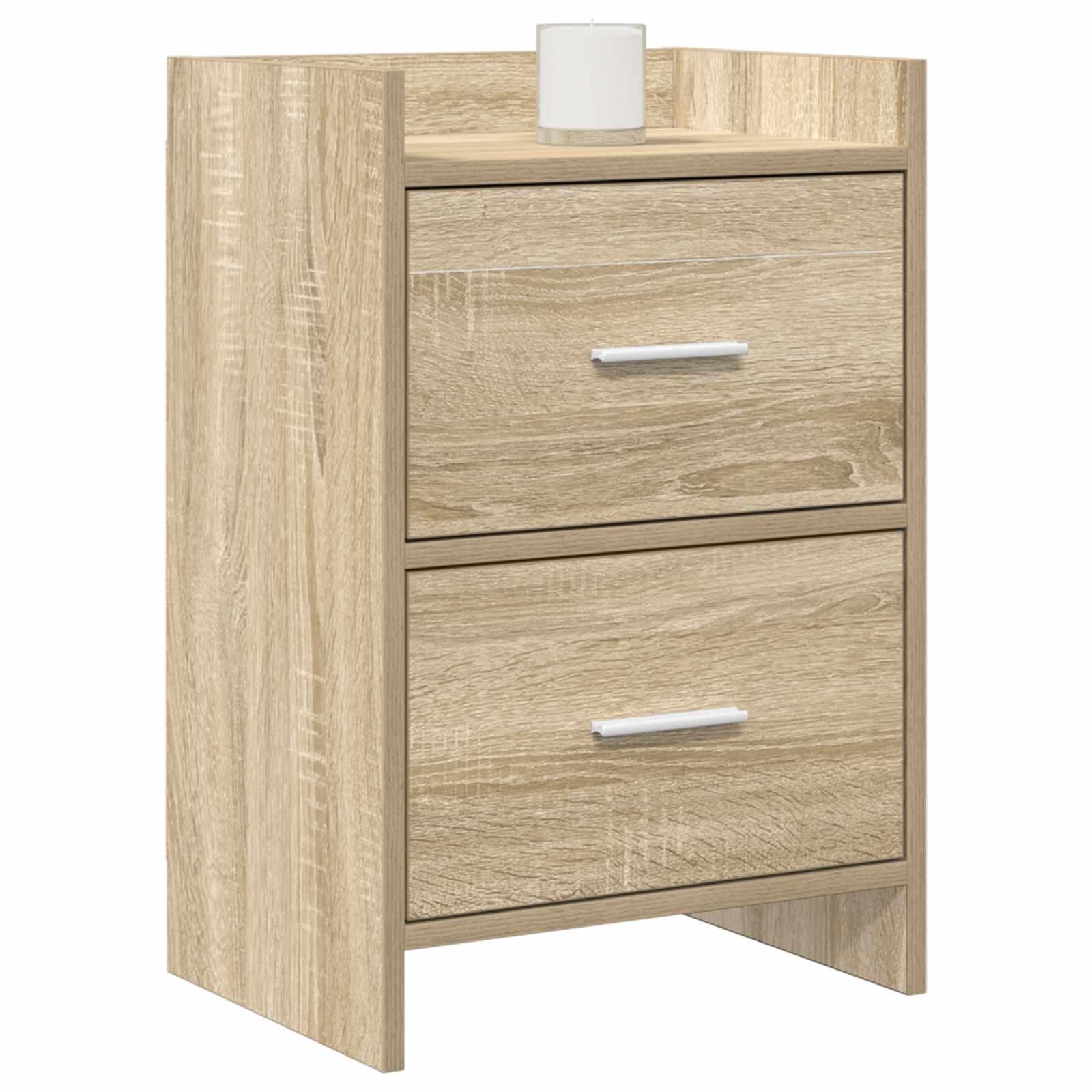 Nachtkastjes 2 pcs Sonoma Eiken 40 x 30 x 60 cm Bewerkt hout is nu te koop bij PeponiXL, paradijselijk wonen!