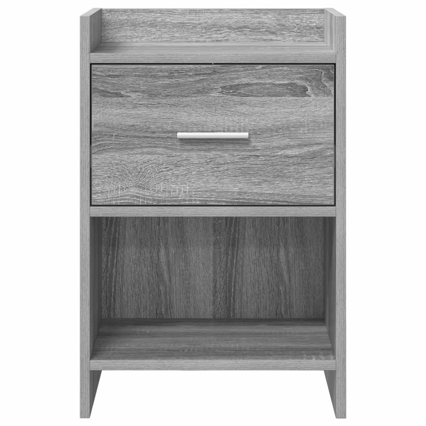 Nachtkastjes Grijs Sonoma 40 x 30 x 60 cm Bewerkt hout is nu te koop bij PeponiXL, paradijselijk wonen!