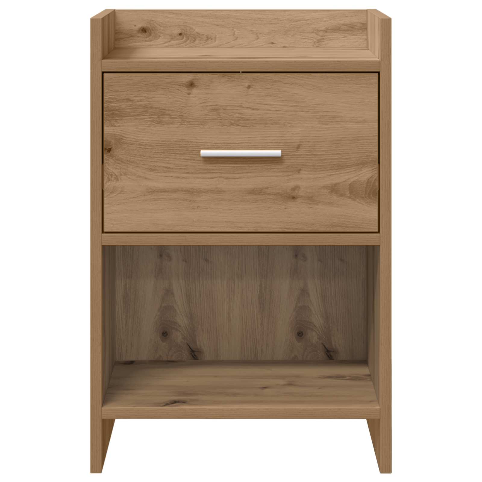 Nachtkastjes 2 st Artisanaal eiken 40 x 30 x 60 cm Bewerkt hout is nu te koop bij PeponiXL, paradijselijk wonen!