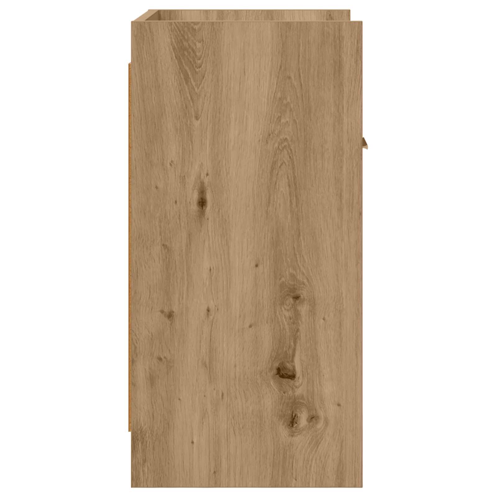 Nachtkastjes 2 st Artisanaal eiken 40 x 30 x 60 cm Bewerkt hout is nu te koop bij PeponiXL, paradijselijk wonen!