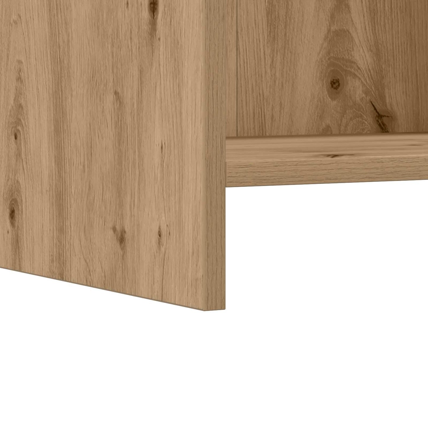 Nachtkastjes Artisanaal eiken 40 x 30 x 60 cm Bewerkt hout is nu te koop bij PeponiXL, paradijselijk wonen!