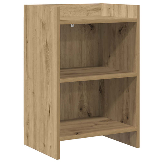 Nachtkastjes Artisanaal eiken 40 x 30 x 60 cm Bewerkt hout is nu te koop bij PeponiXL, paradijselijk wonen!