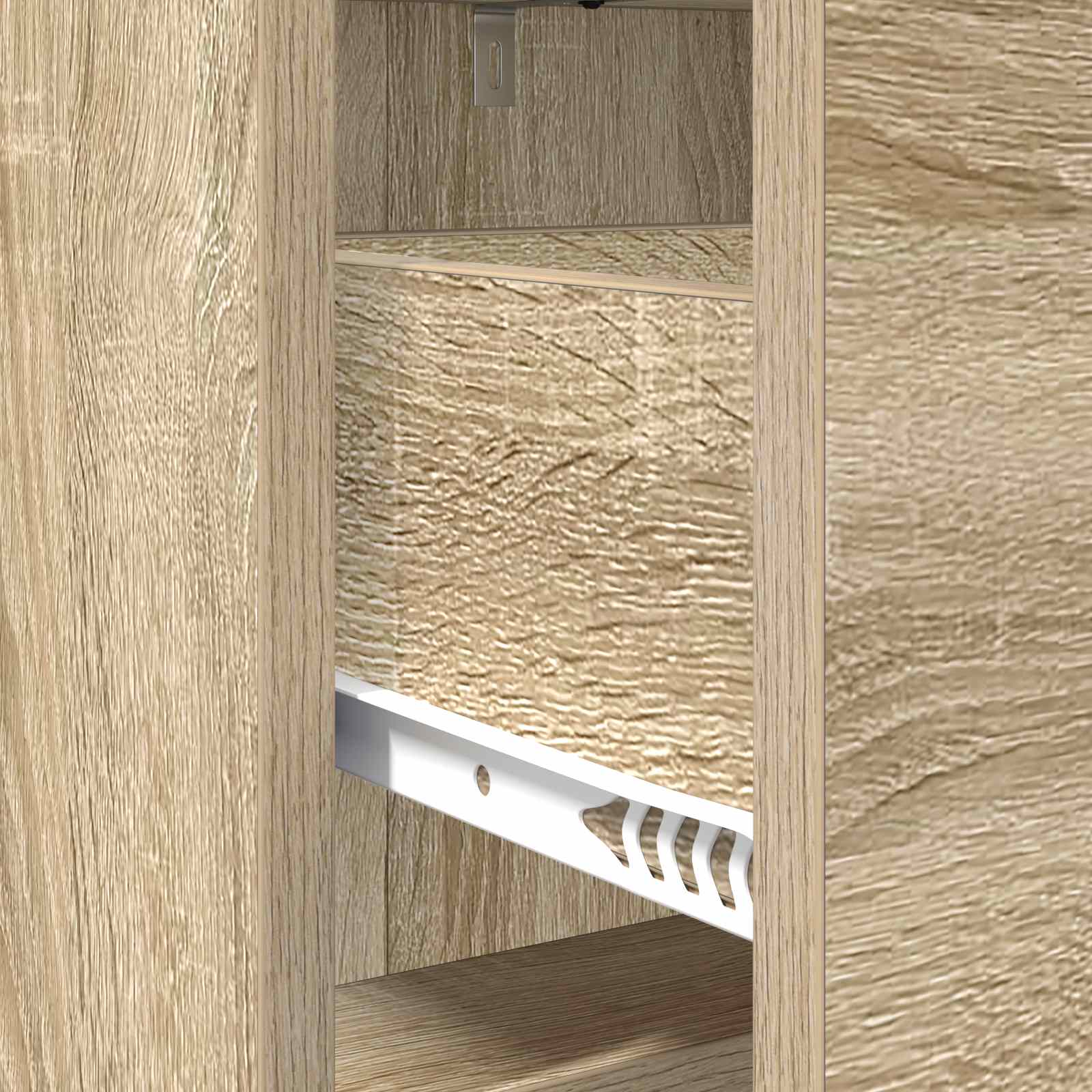 Nachtkastjes Sonoma Eiken 40 x 36 x 70 cm Bewerkt hout is nu te koop bij PeponiXL, paradijselijk wonen!