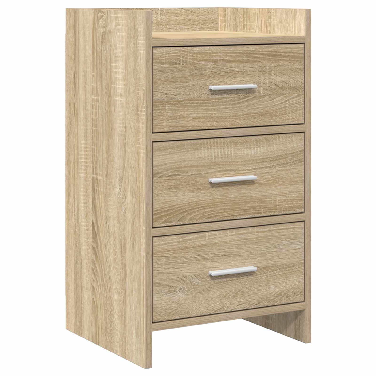Nachtkastjes Sonoma Eiken 40 x 36 x 70 cm Bewerkt hout is nu te koop bij PeponiXL, paradijselijk wonen!