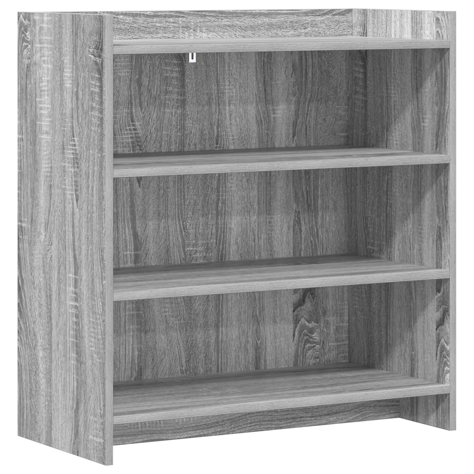 Dressoir Grijs Sonoma 75 x 36 x 80 cm Bewerkt hout is nu te koop bij PeponiXL, paradijselijk wonen!