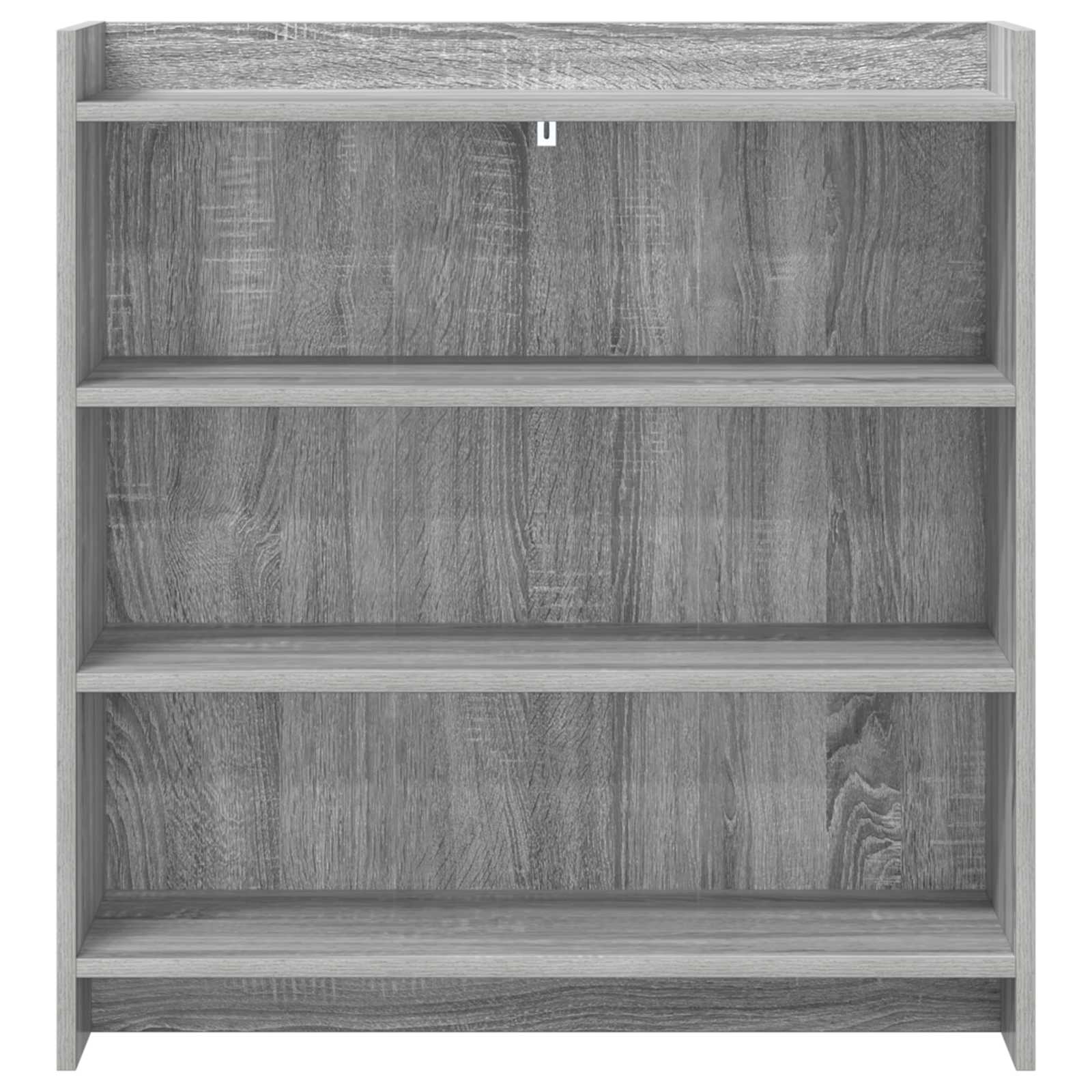 Dressoir Grijs Sonoma 75 x 36 x 80 cm Bewerkt hout is nu te koop bij PeponiXL, paradijselijk wonen!