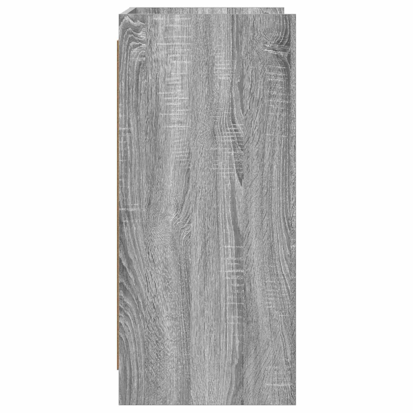 Dressoir Grijs Sonoma 75 x 36 x 80 cm Bewerkt hout is nu te koop bij PeponiXL, paradijselijk wonen!