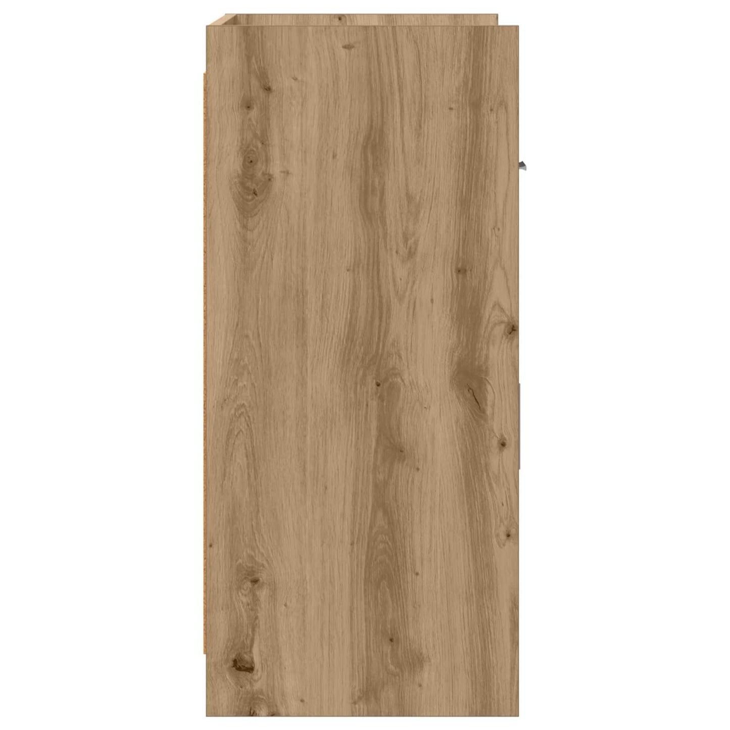 Dressoir Artisanaal eiken 75 x 36 x 80 cm Bewerkt hout is nu te koop bij PeponiXL, paradijselijk wonen!