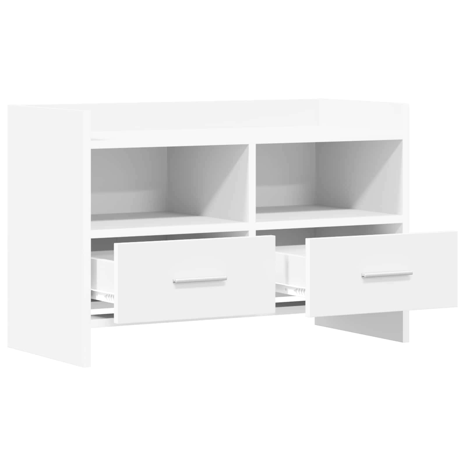 TV-kast 71,5 x 33 x 47 cm Wit Bewerkt hout is nu te koop bij PeponiXL, paradijselijk wonen!