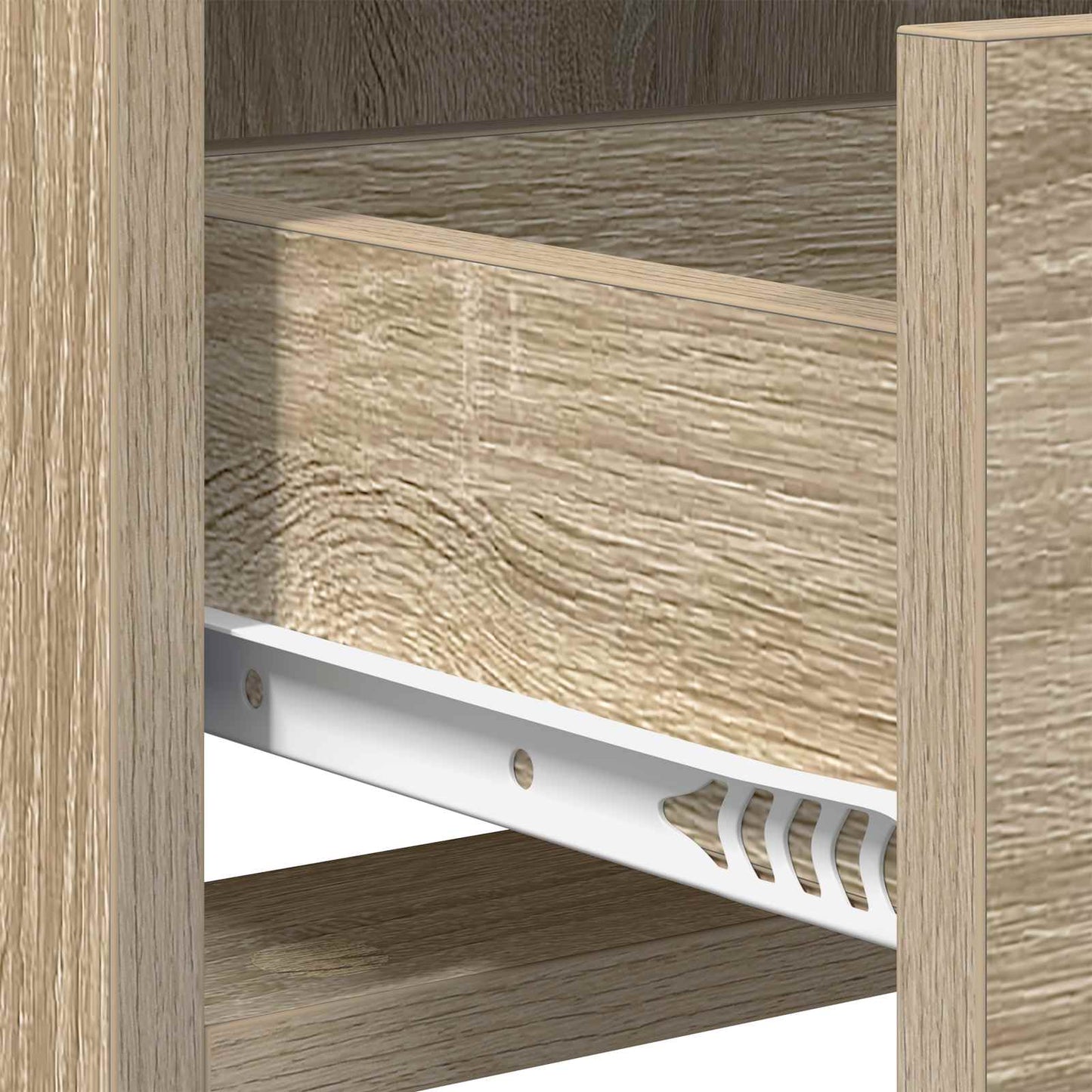 TV-kast 71,5 x 33 x 47 cm Sonoma Eiken Bewerkt hout is nu te koop bij PeponiXL, paradijselijk wonen!