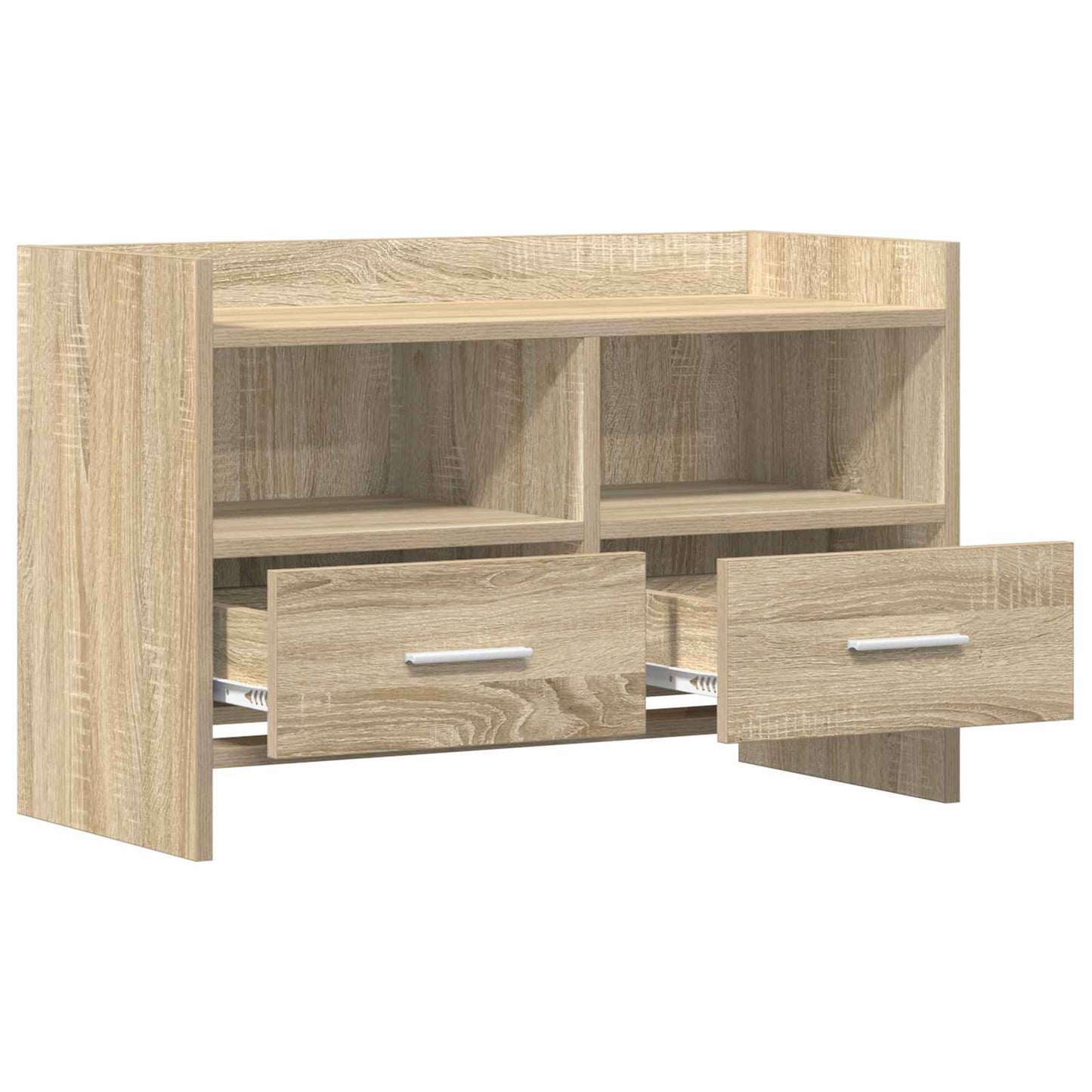TV-kast 71,5 x 33 x 47 cm Sonoma Eiken Bewerkt hout is nu te koop bij PeponiXL, paradijselijk wonen!