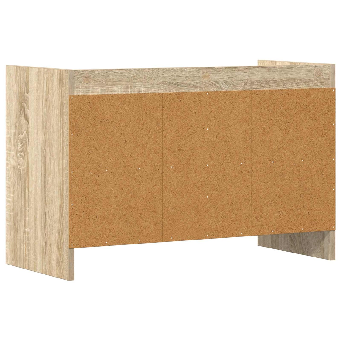 TV-kast 71,5 x 33 x 47 cm Sonoma Eiken Bewerkt hout is nu te koop bij PeponiXL, paradijselijk wonen!