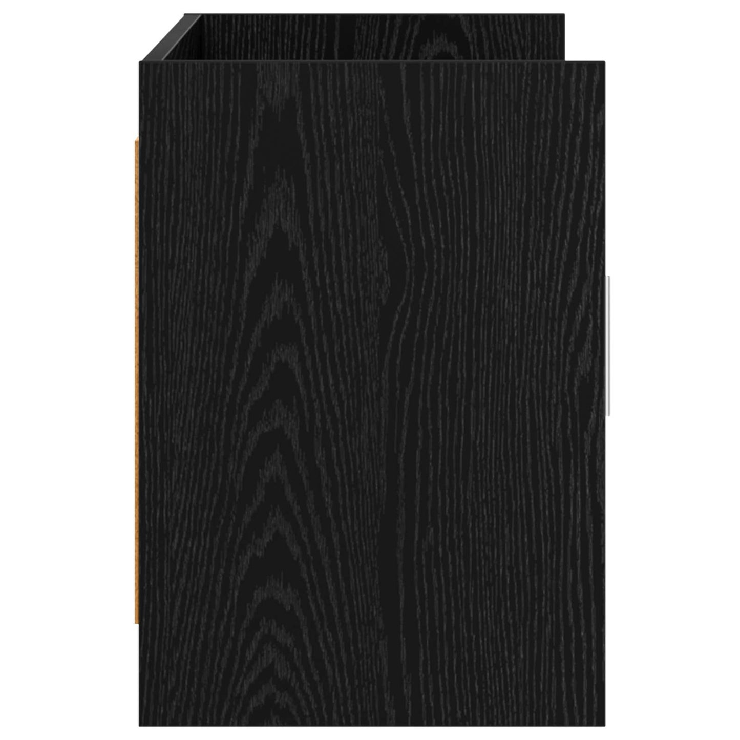 TV-kast 102 x 33 x 47 cm Zwart eiken Bewerkt hout is nu te koop bij PeponiXL, paradijselijk wonen!