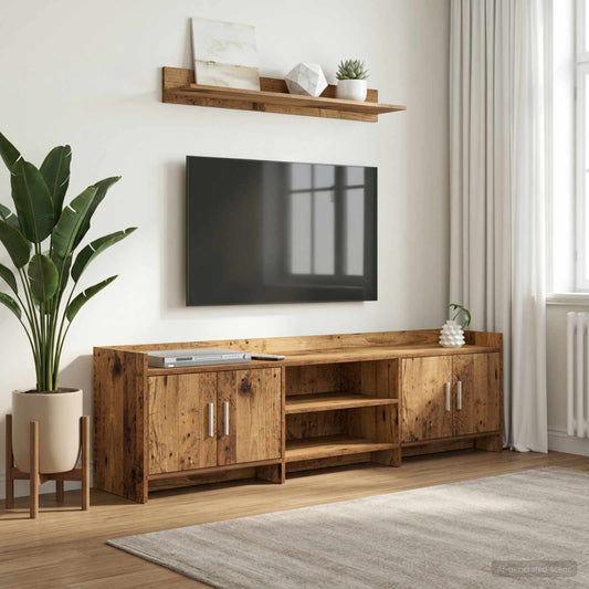 TV-kast 168 x 33 x 47 cm Oud hout Bewerkt hout is nu te koop bij PeponiXL, paradijselijk wonen!