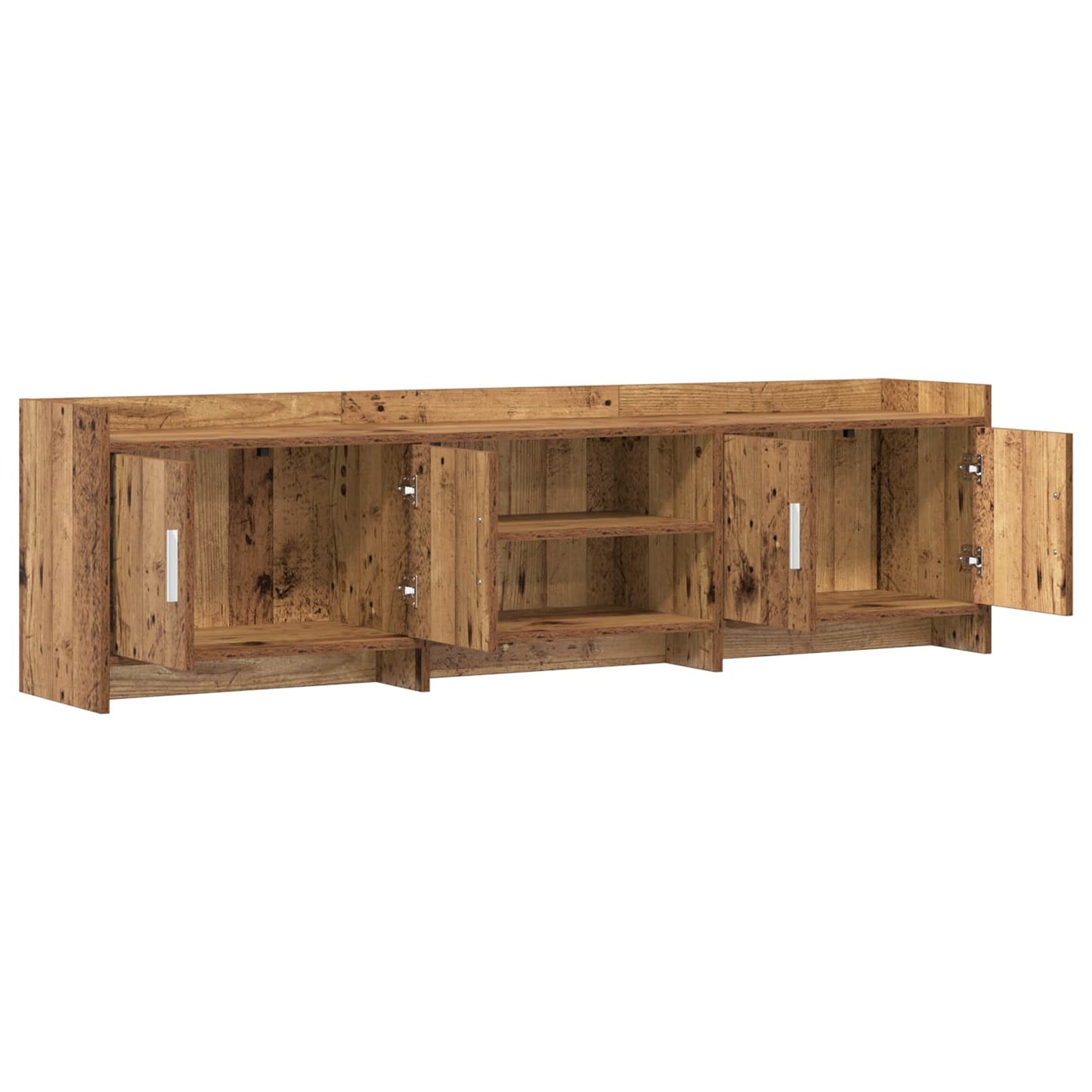 TV-kast 168 x 33 x 47 cm Oud hout Bewerkt hout is nu te koop bij PeponiXL, paradijselijk wonen!