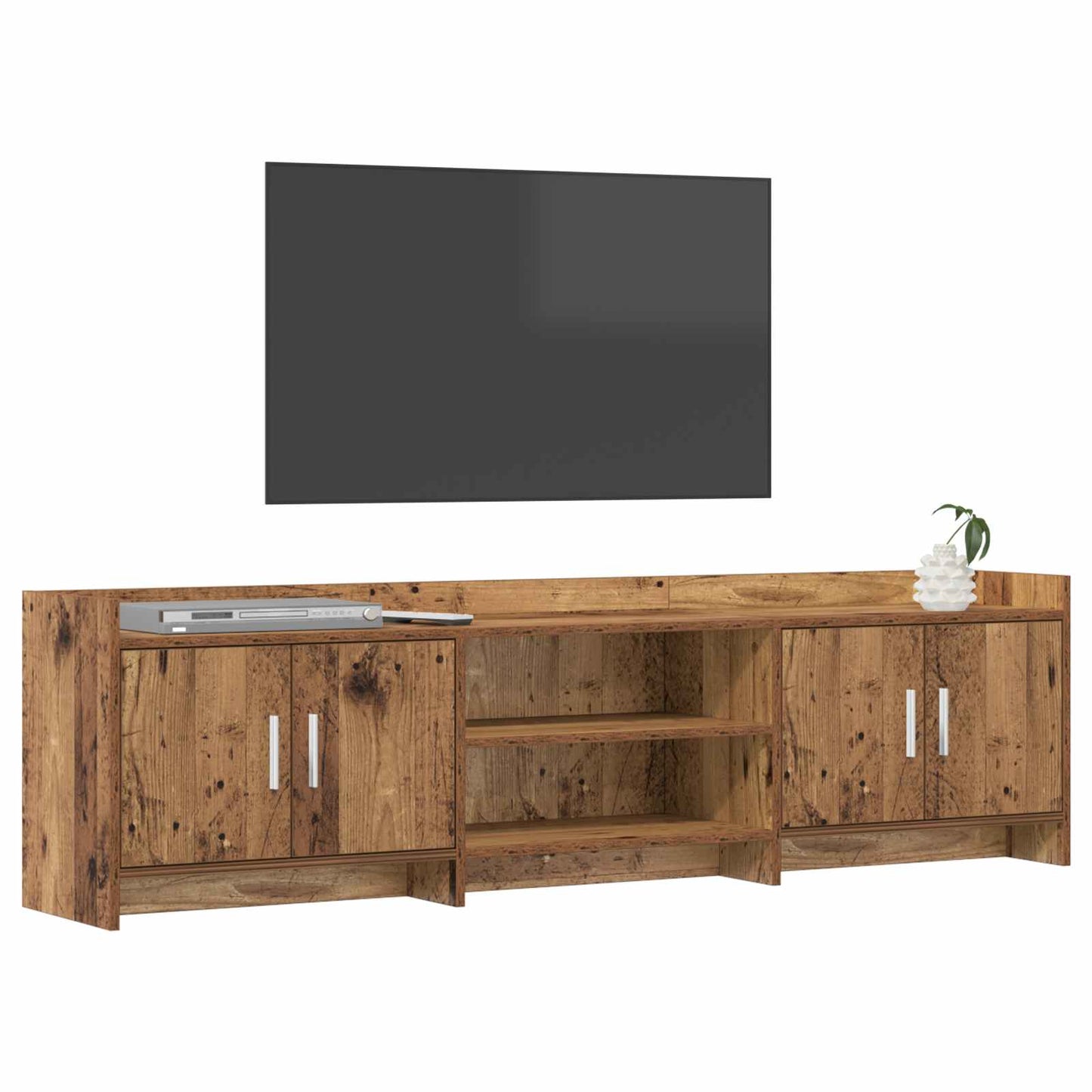 TV-kast 168 x 33 x 47 cm Oud hout Bewerkt hout is nu te koop bij PeponiXL, paradijselijk wonen!