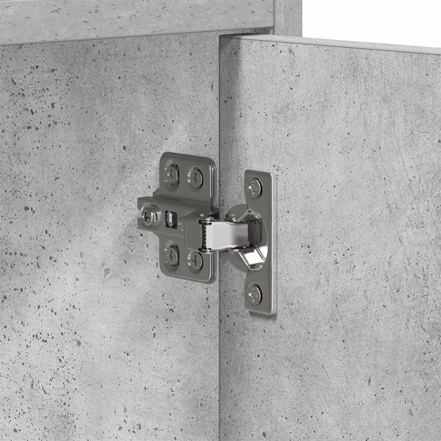 TV-kast 168 x 33 x 47 cm Betongrijs Bewerkt hout is nu te koop bij PeponiXL, paradijselijk wonen!