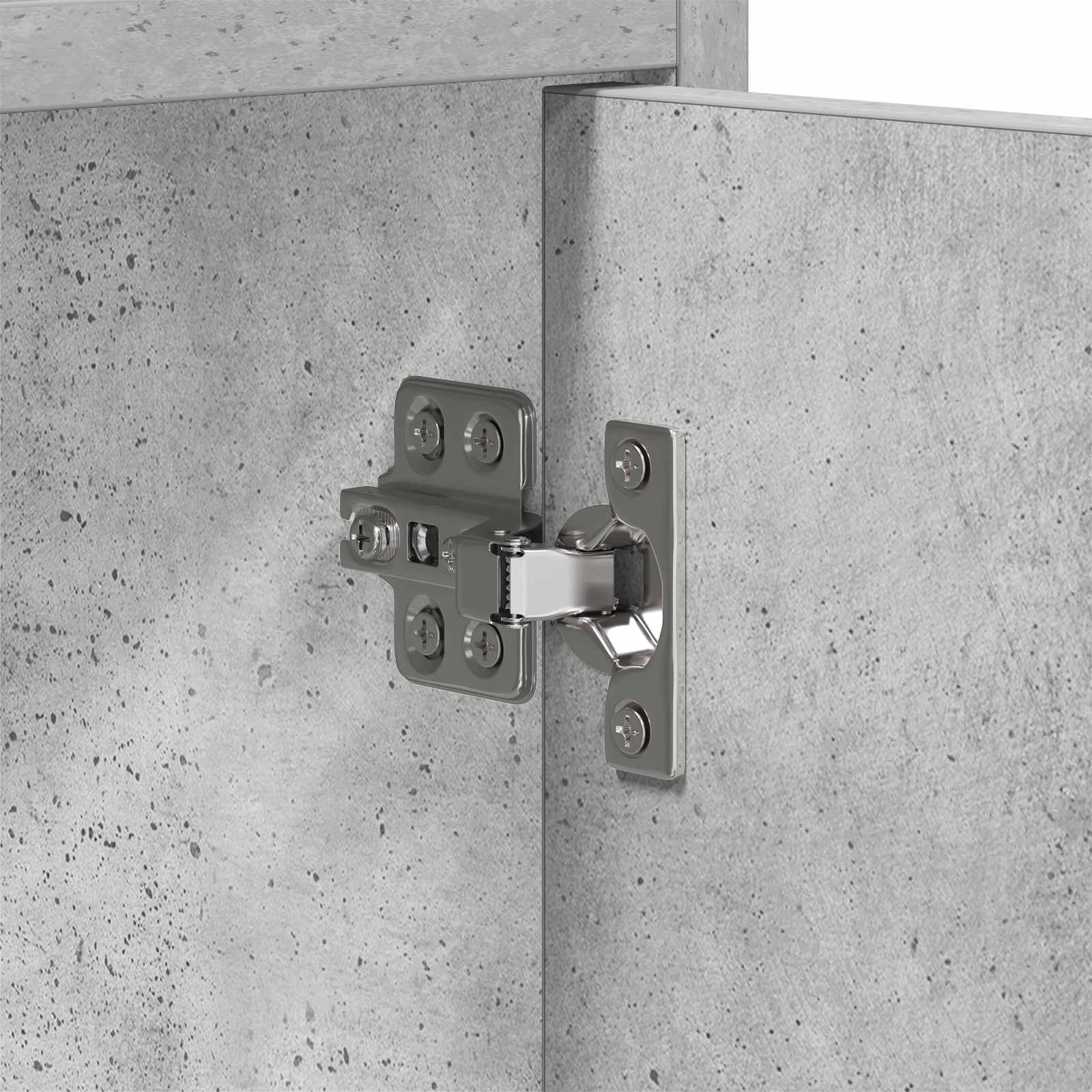 TV-kast 168 x 33 x 47 cm Betongrijs Bewerkt hout is nu te koop bij PeponiXL, paradijselijk wonen!