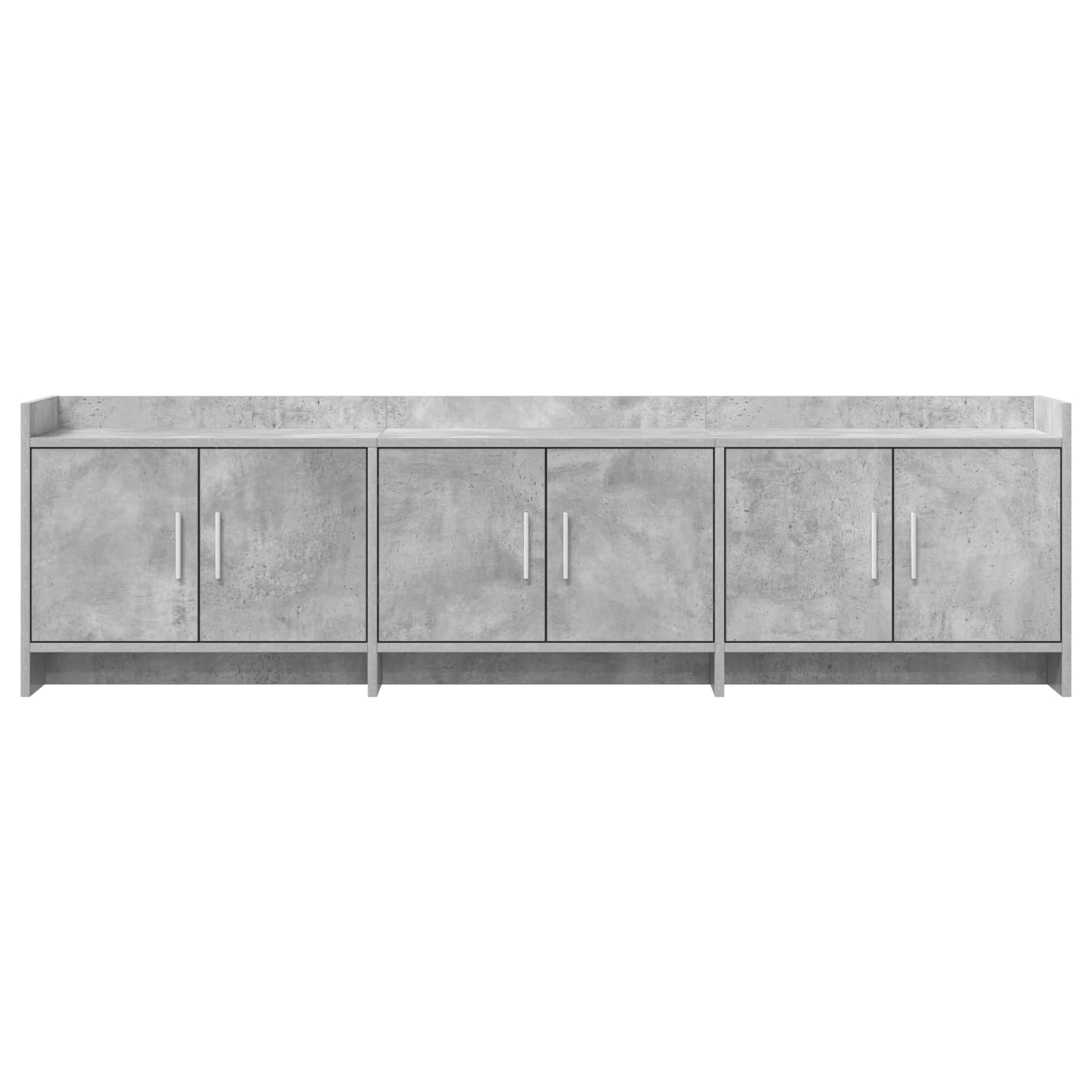 TV-kast 168 x 33 x 47 cm Betongrijs Bewerkt hout is nu te koop bij PeponiXL, paradijselijk wonen!