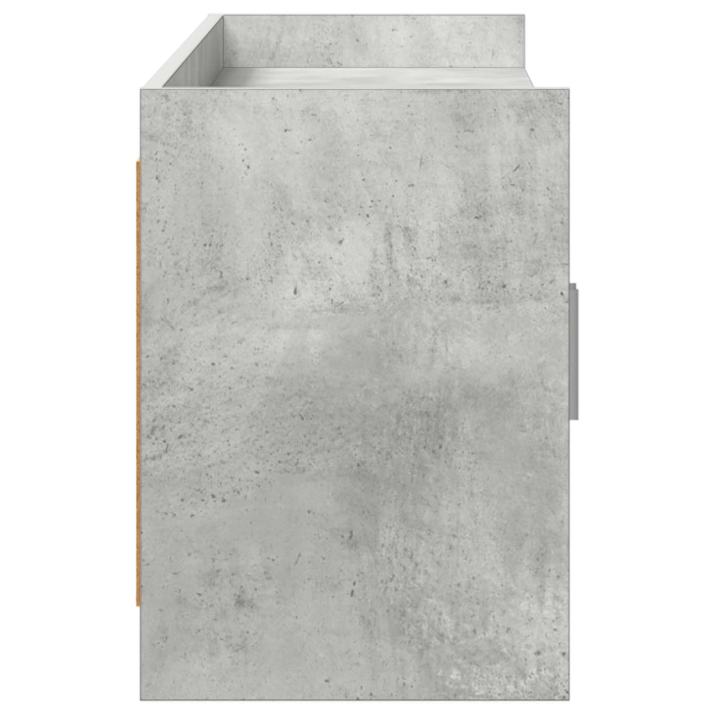 TV-kast 168 x 33 x 47 cm Betongrijs Bewerkt hout is nu te koop bij PeponiXL, paradijselijk wonen!