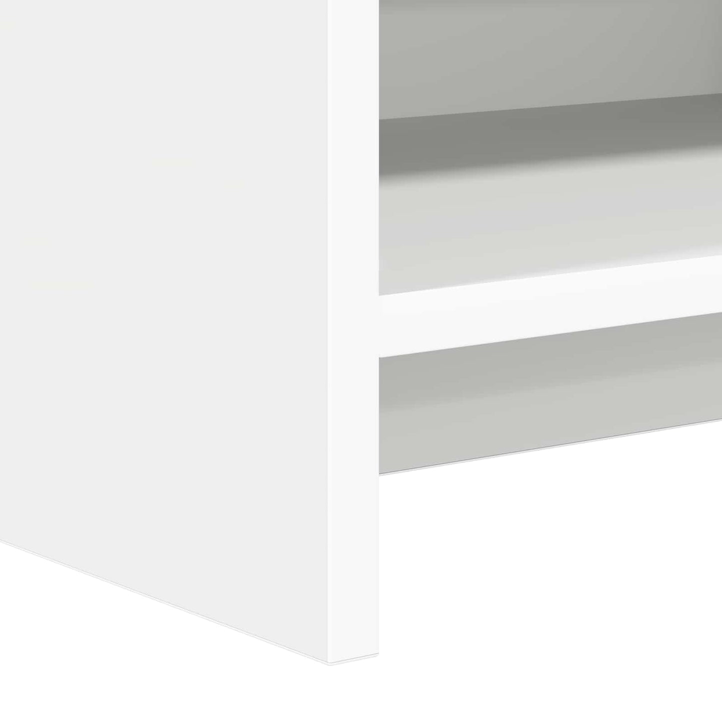 TV-kast 100 x 33 x 47 cm Wit Bewerkt hout is nu te koop bij PeponiXL, paradijselijk wonen!