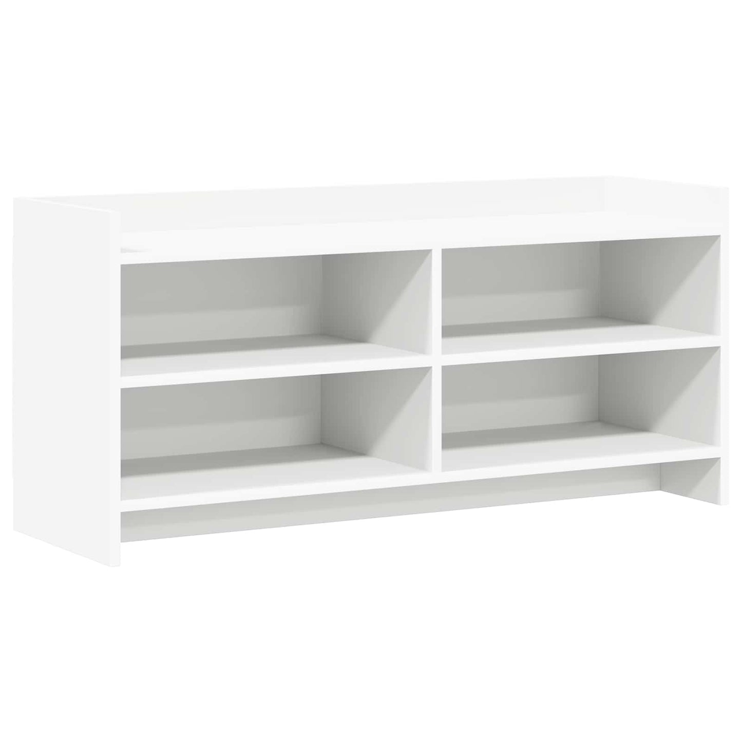 TV-kast 100 x 33 x 47 cm Wit Bewerkt hout is nu te koop bij PeponiXL, paradijselijk wonen!