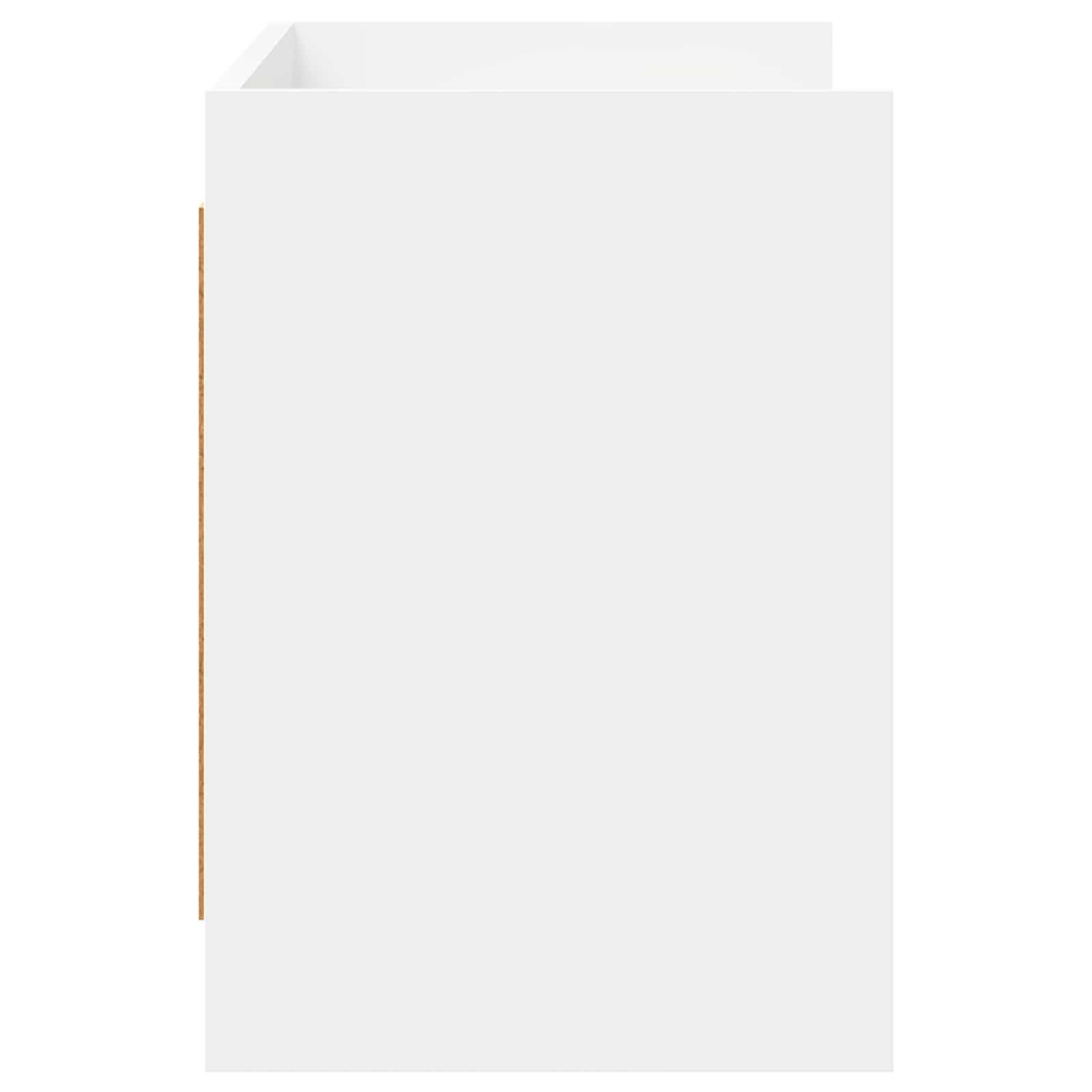 TV-kast 100 x 33 x 47 cm Wit Bewerkt hout is nu te koop bij PeponiXL, paradijselijk wonen!