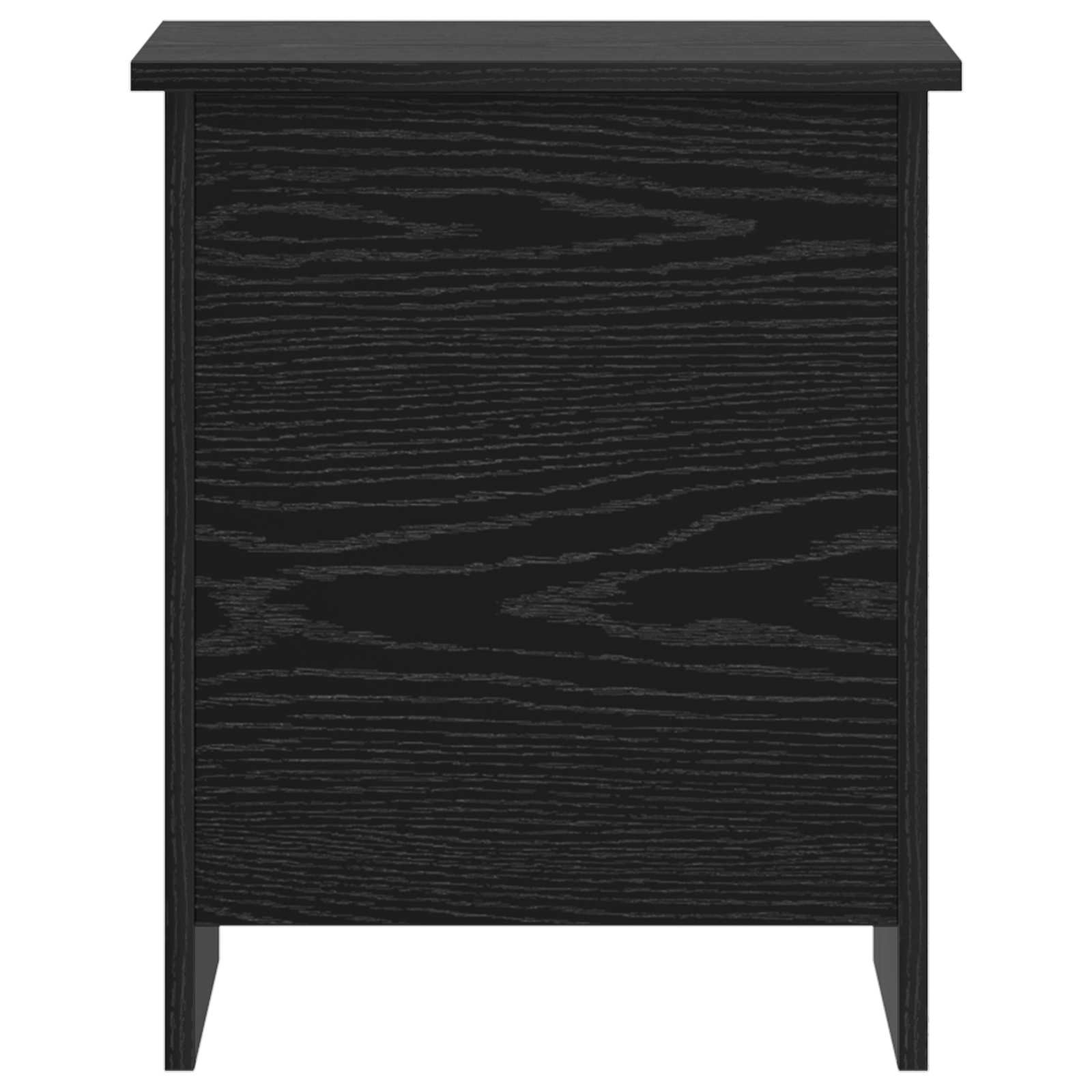 Opbergkist met opslag Zwart eiken 40 x 40 x 50 cm Bewerkt hout is nu te koop bij PeponiXL, paradijselijk wonen!