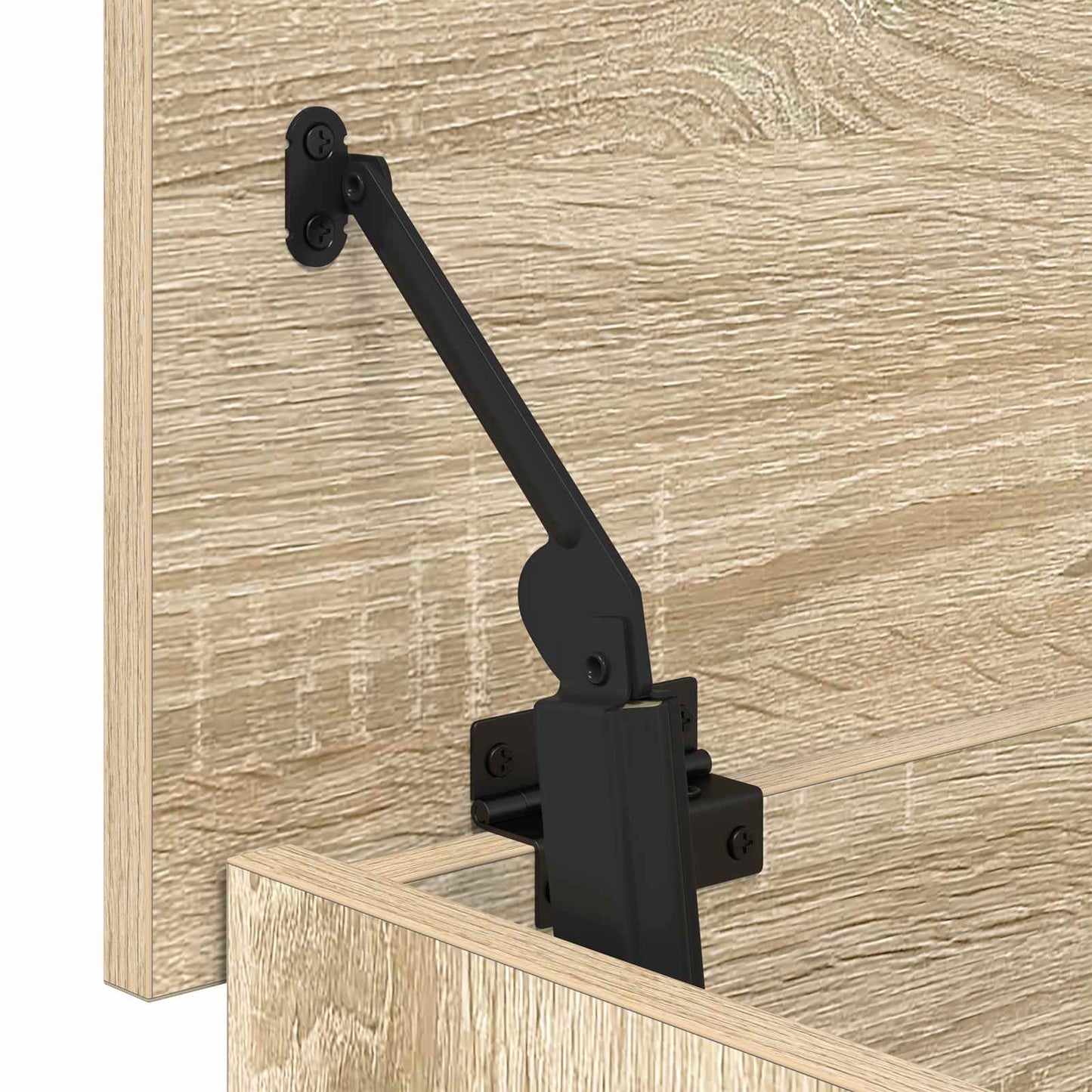 Opbergkist met opslag Sonoma Eiken 60 x 40 x 50 cm Bewerkt hout