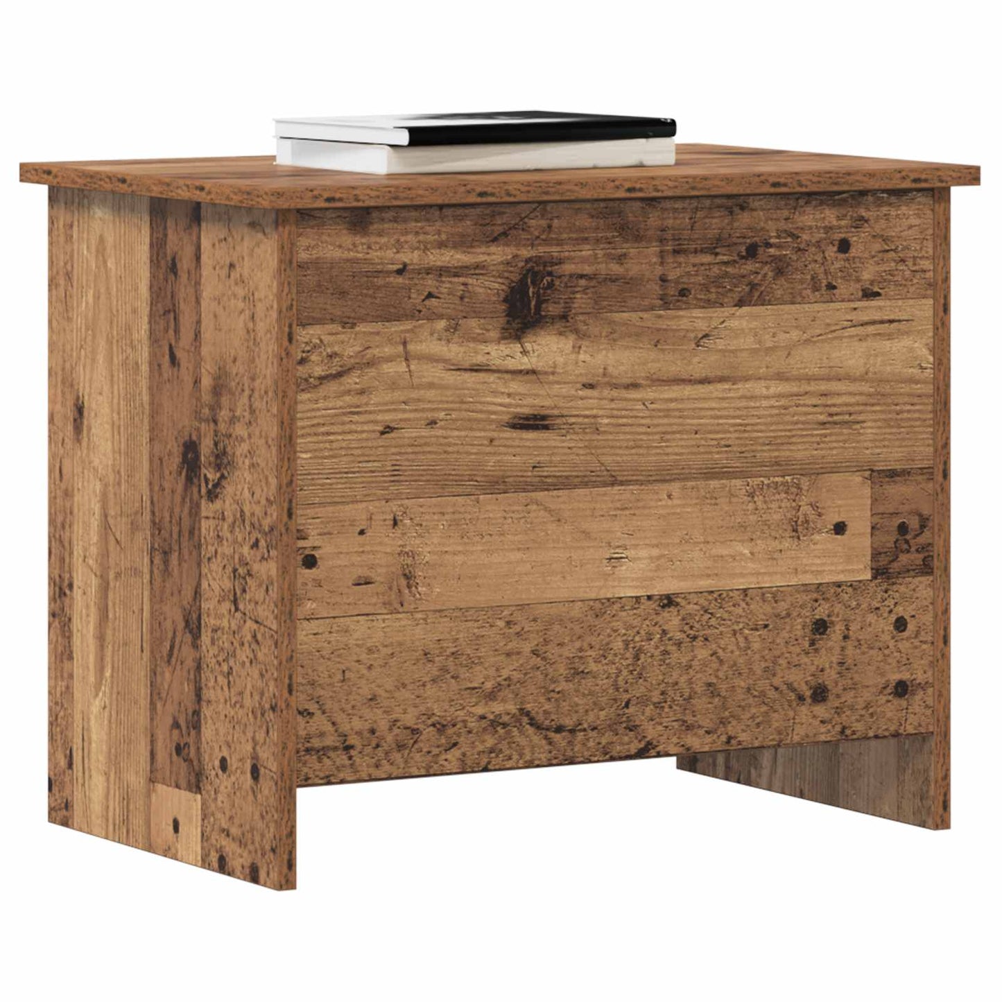 Opbergkist met opslag Oud hout 60 x 40 x 50 cm Bewerkt hout
