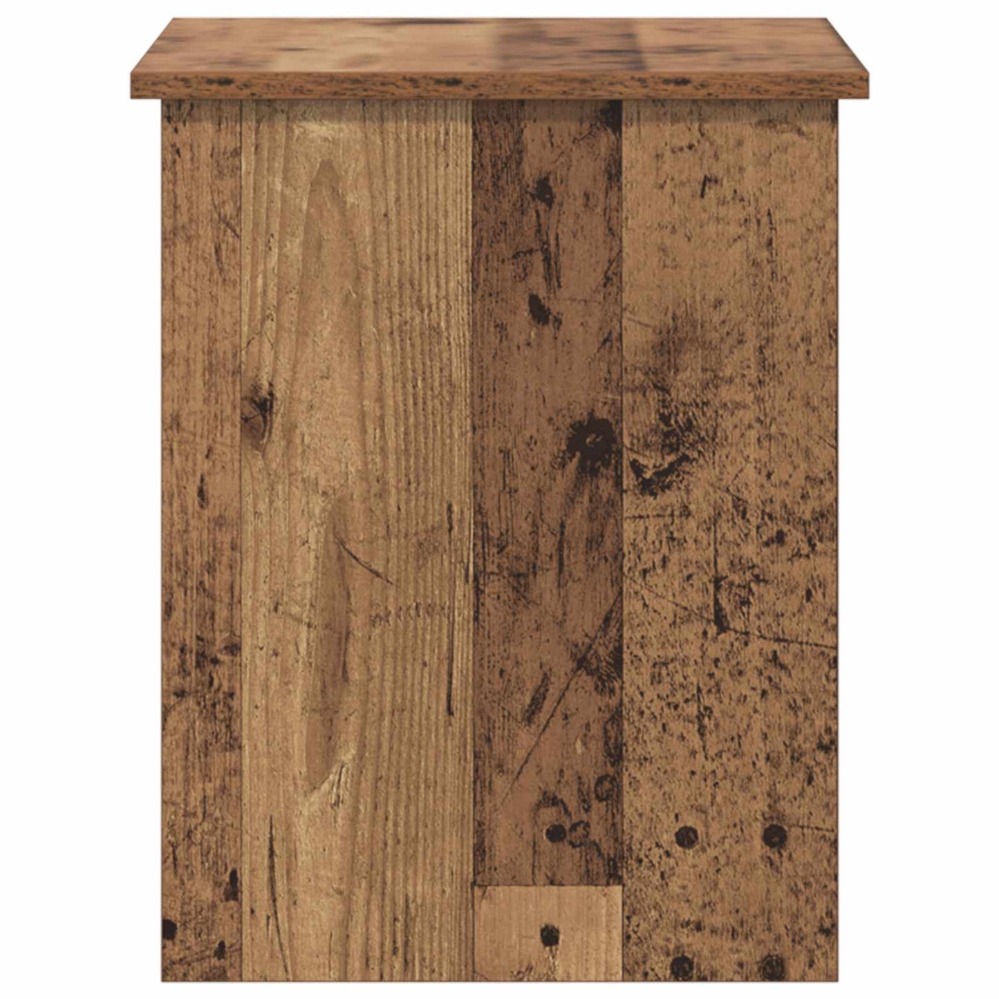Opbergkist met opslag Oud hout 60 x 40 x 50 cm Bewerkt hout