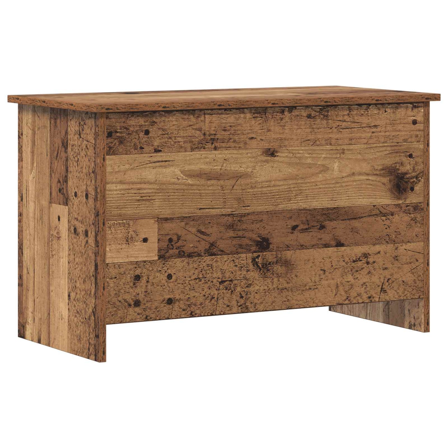 Opbergkist met opslag Oud hout 80 x 40 x 50 cm Bewerkt hout is nu te koop bij PeponiXL, paradijselijk wonen!