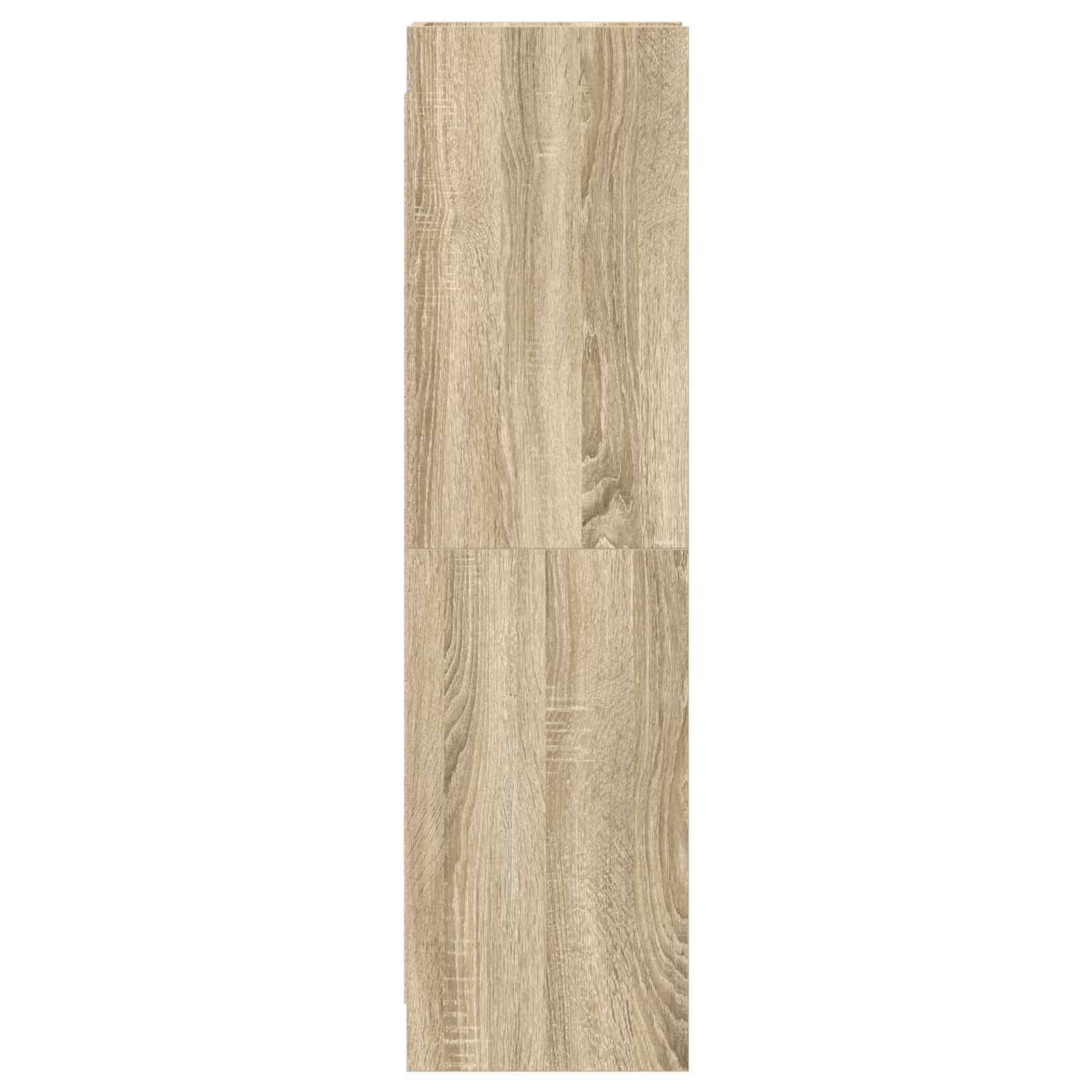 Boekenkast Sonoma Eiken 30 x 30 x 111 cm Bewerkt hout is nu te koop bij PeponiXL, paradijselijk wonen!