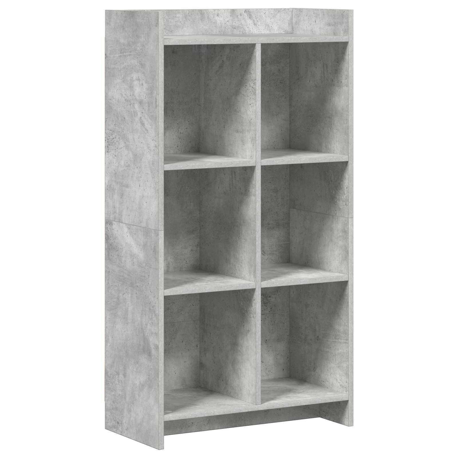 Boekenkast Concerte Grijs 59 x 30 x 111 cm Bewerkt hout is nu te koop bij PeponiXL, paradijselijk wonen!