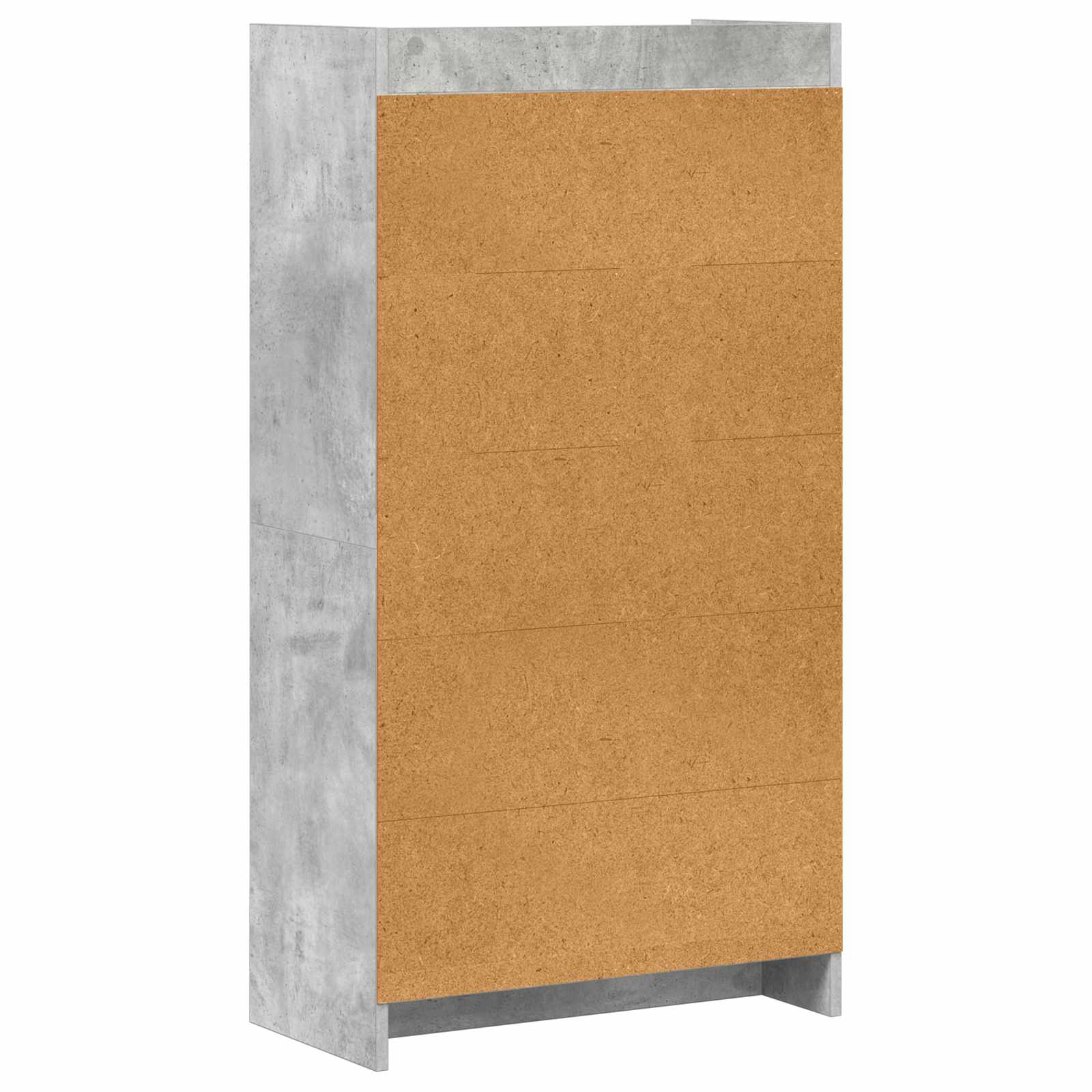 Boekenkast Concerte Grijs 59 x 30 x 111 cm Bewerkt hout is nu te koop bij PeponiXL, paradijselijk wonen!