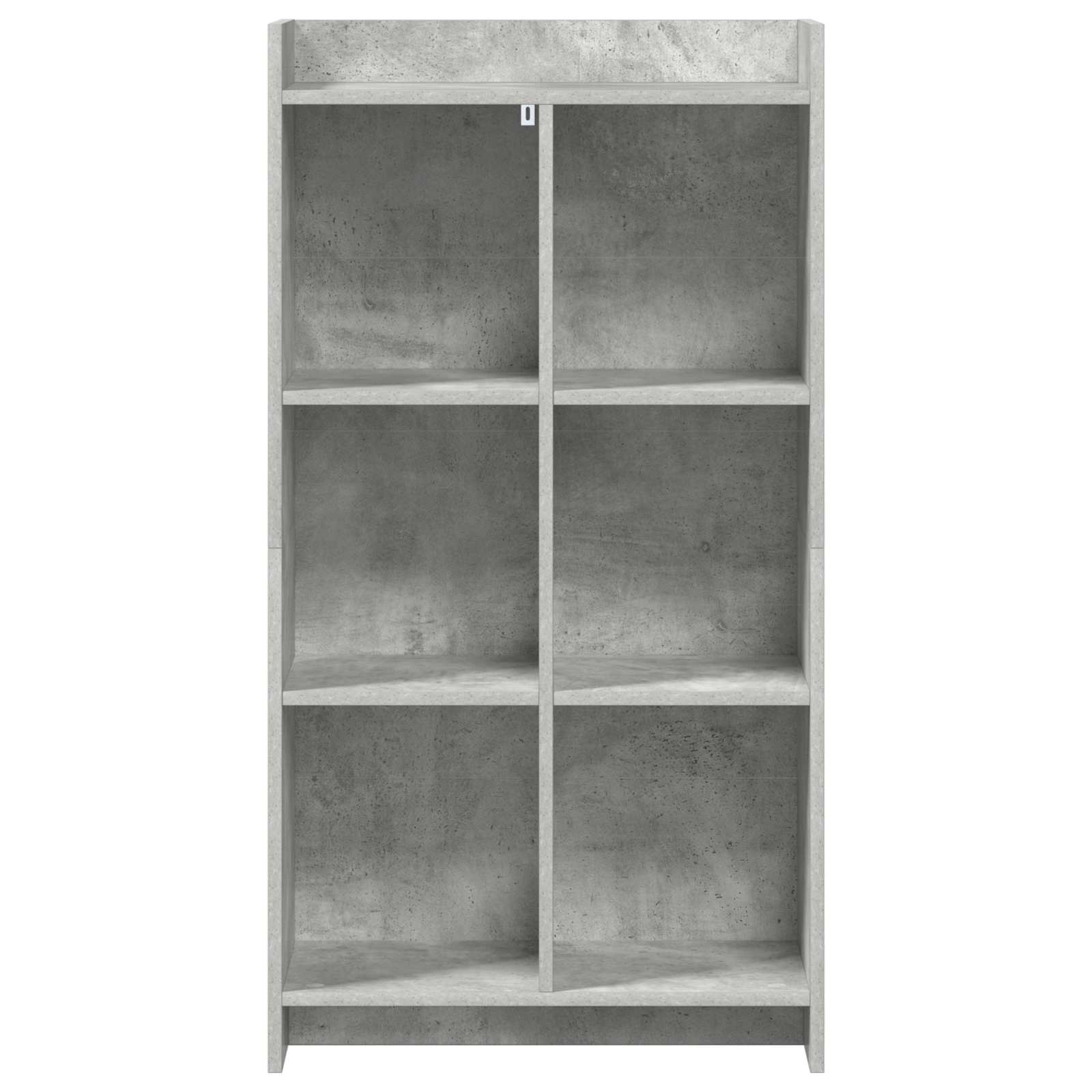Boekenkast Concerte Grijs 59 x 30 x 111 cm Bewerkt hout is nu te koop bij PeponiXL, paradijselijk wonen!
