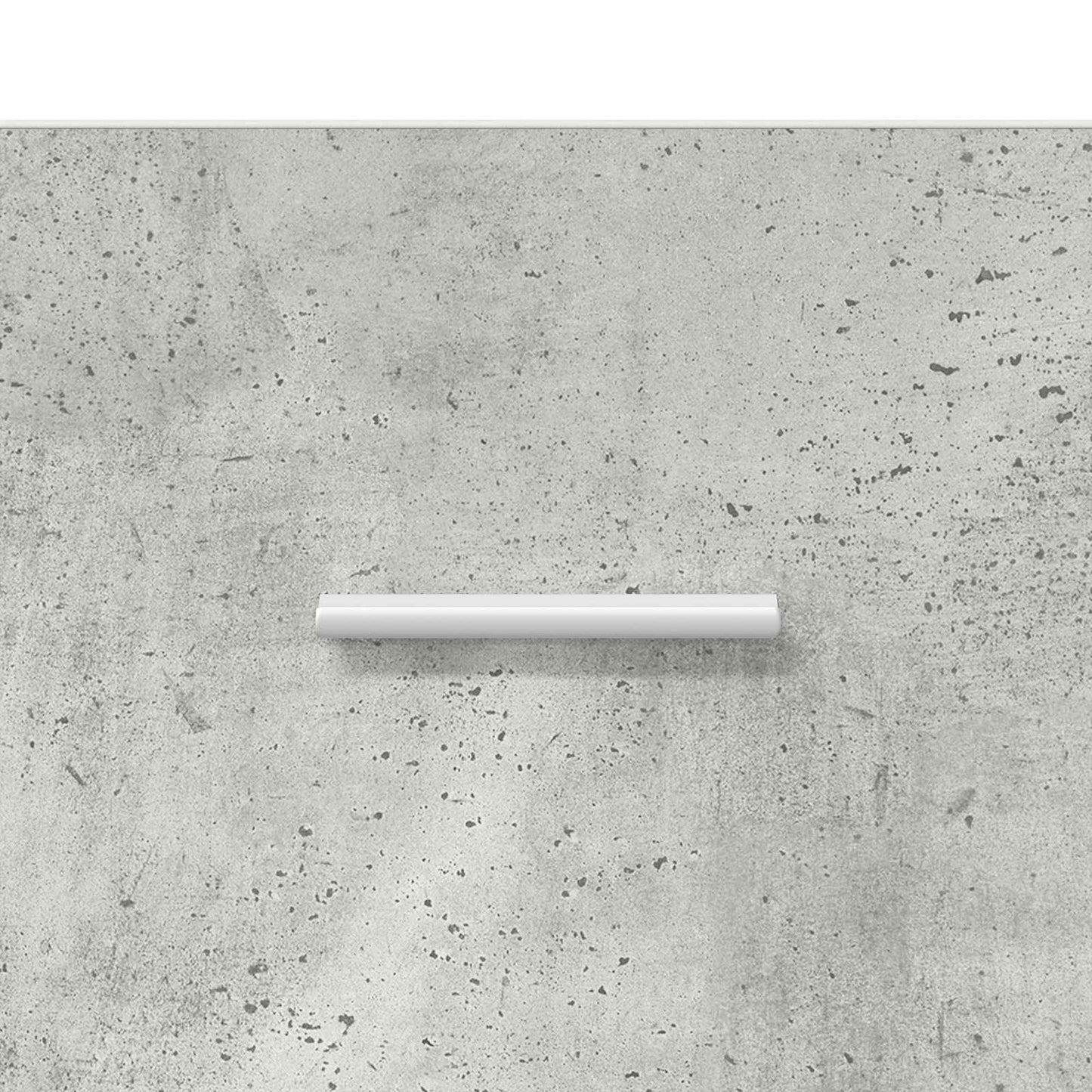 Schoenenkast met lade Betongrijs 73,5 x 36 x 92 cm Bewerkt hout