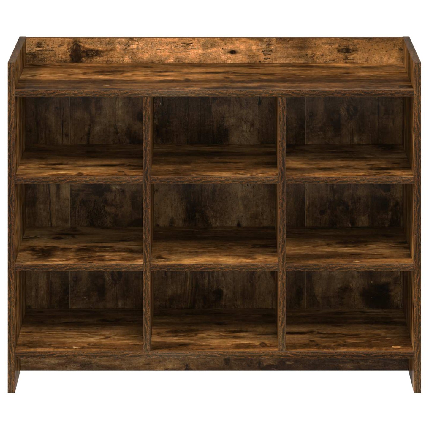 Schoenenkast Gerookt eiken 85 x 39,5 x 70 cm Bewerkt hout