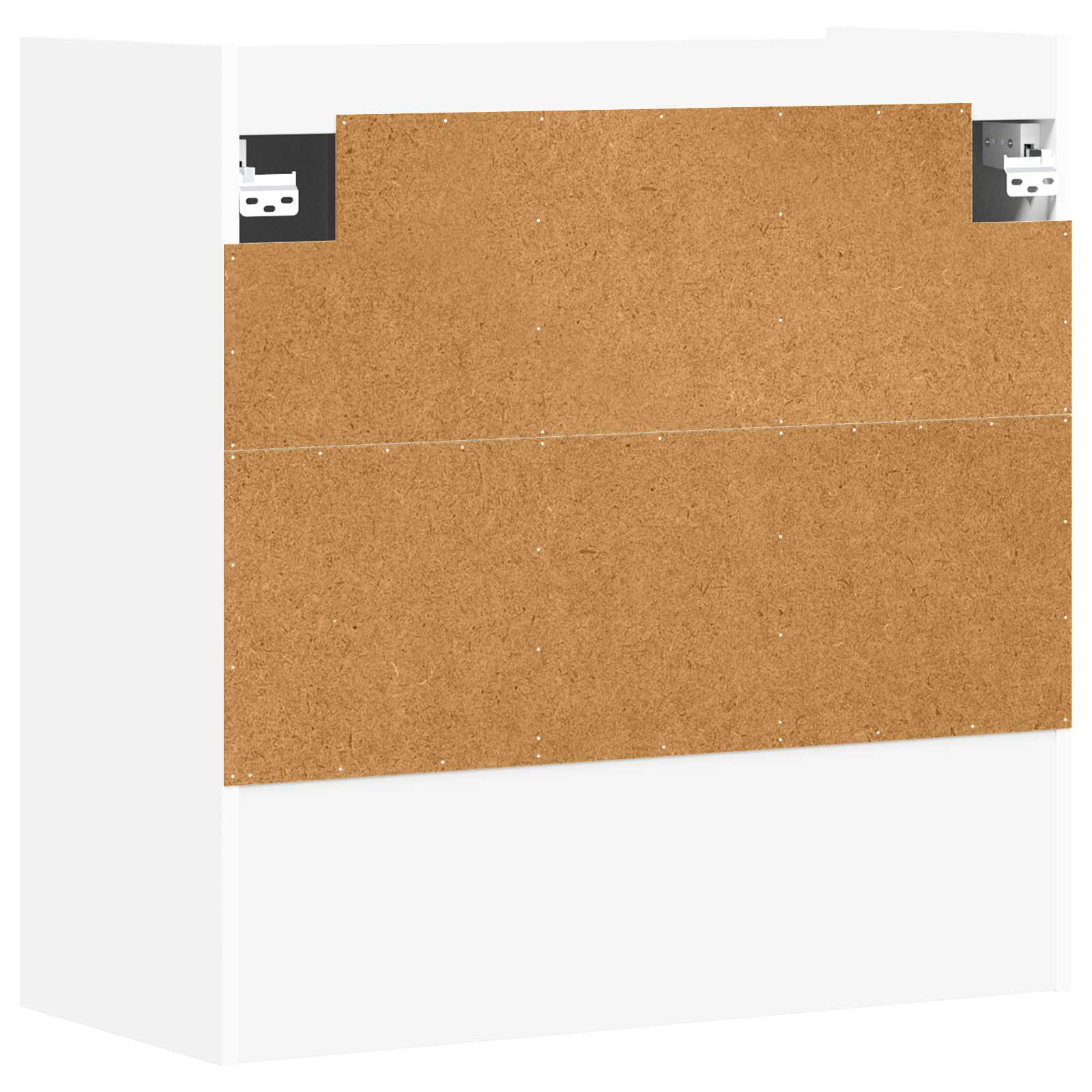Wandplank Muurmontage Wit 80 x 36 x 80 cm Bewerkt hout is nu te koop bij PeponiXL, paradijselijk wonen!