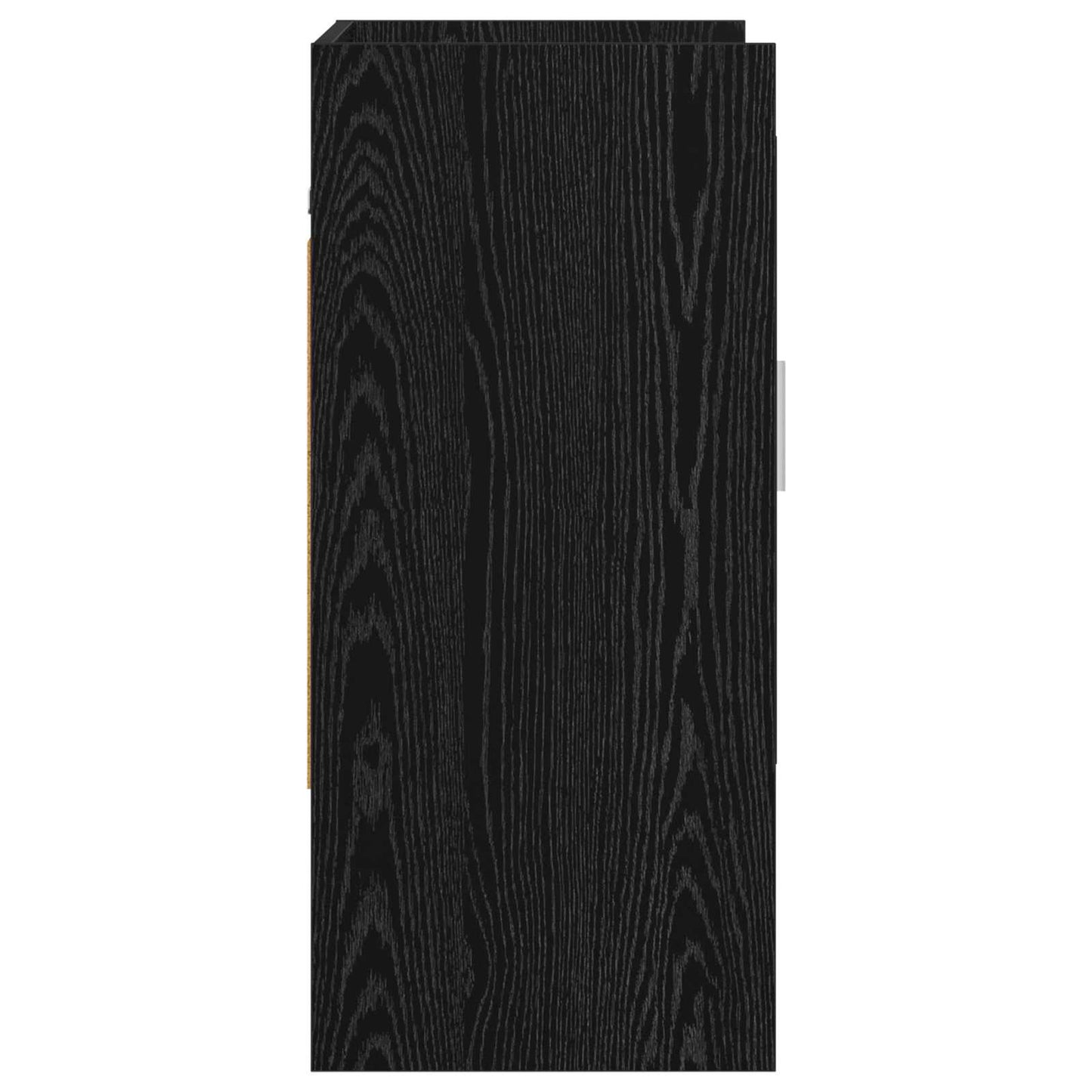 Wandplank Muurmontage Zwart eiken 80 x 36 x 80 cm Bewerkt hout is nu te koop bij PeponiXL, paradijselijk wonen!