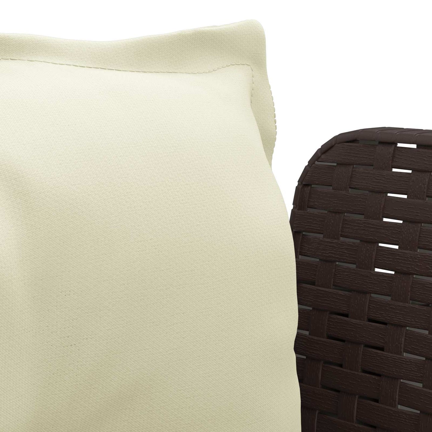 Eénpersoons Fauteuil met Kussens Rattan Look PP Bruin is nu te koop bij PeponiXL, paradijselijk wonen!