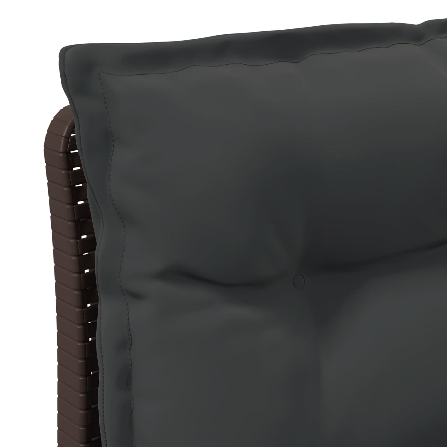3-zits tuinbank met kussens in rattanlook PP Bruin is nu te koop bij PeponiXL, paradijselijk wonen!
