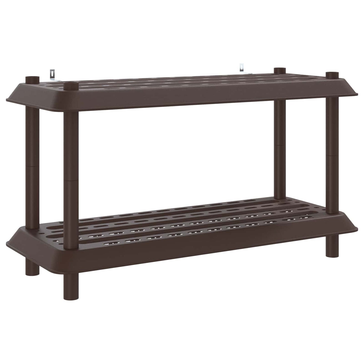 Plankenunit 2-laags 100 x 40 x 55,5 cm PP Bruin is nu te koop bij PeponiXL, paradijselijk wonen!